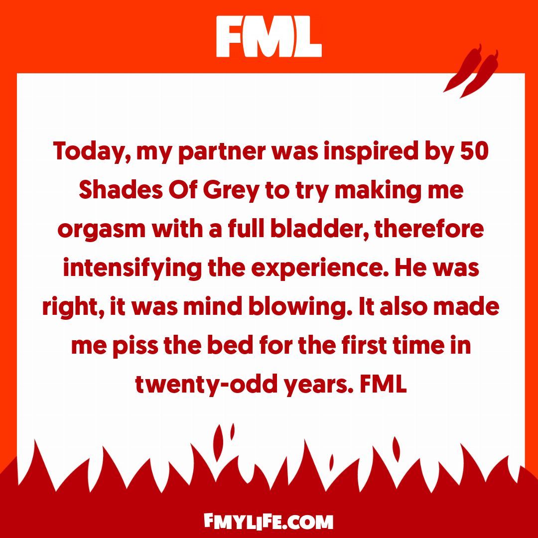 fml's tweet photo. Read (and share) more NSFW FMLs right here: https://t.co/w3Xn15fD2v https://t.co/8BcBpSCYbY