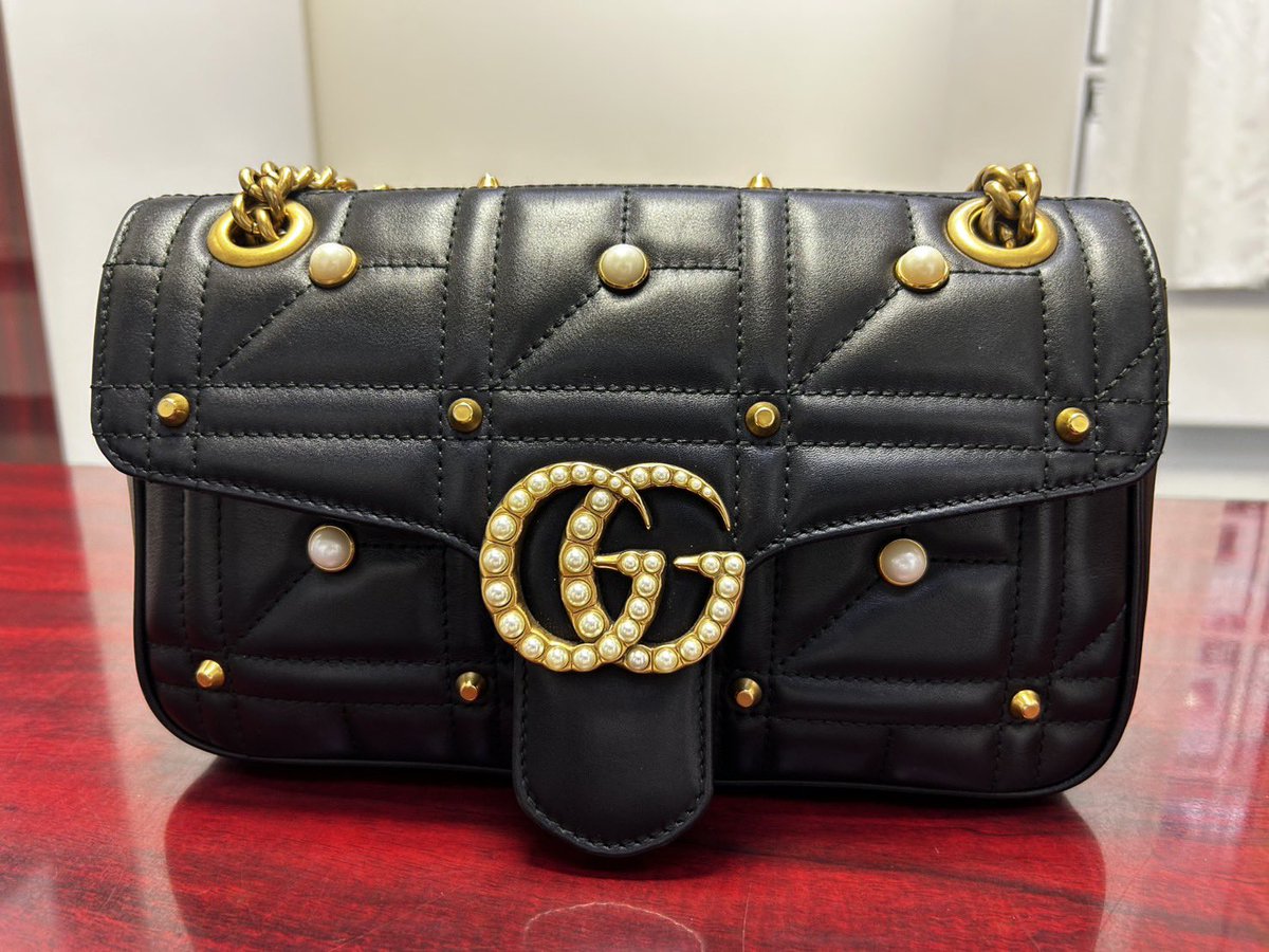 お買取実績】グッチの「GGマーモント」ショルダーバッグをお譲り