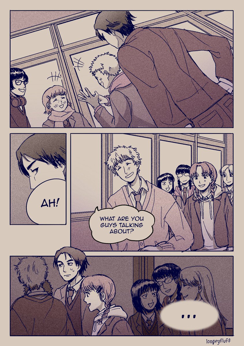 loopeyfluff's tweet photo. #skiptoloafer #mikamukai #スキップとローファー

Read from left to right! (Set directly after chapter 80) https://t.co/3sloe6YVpJ