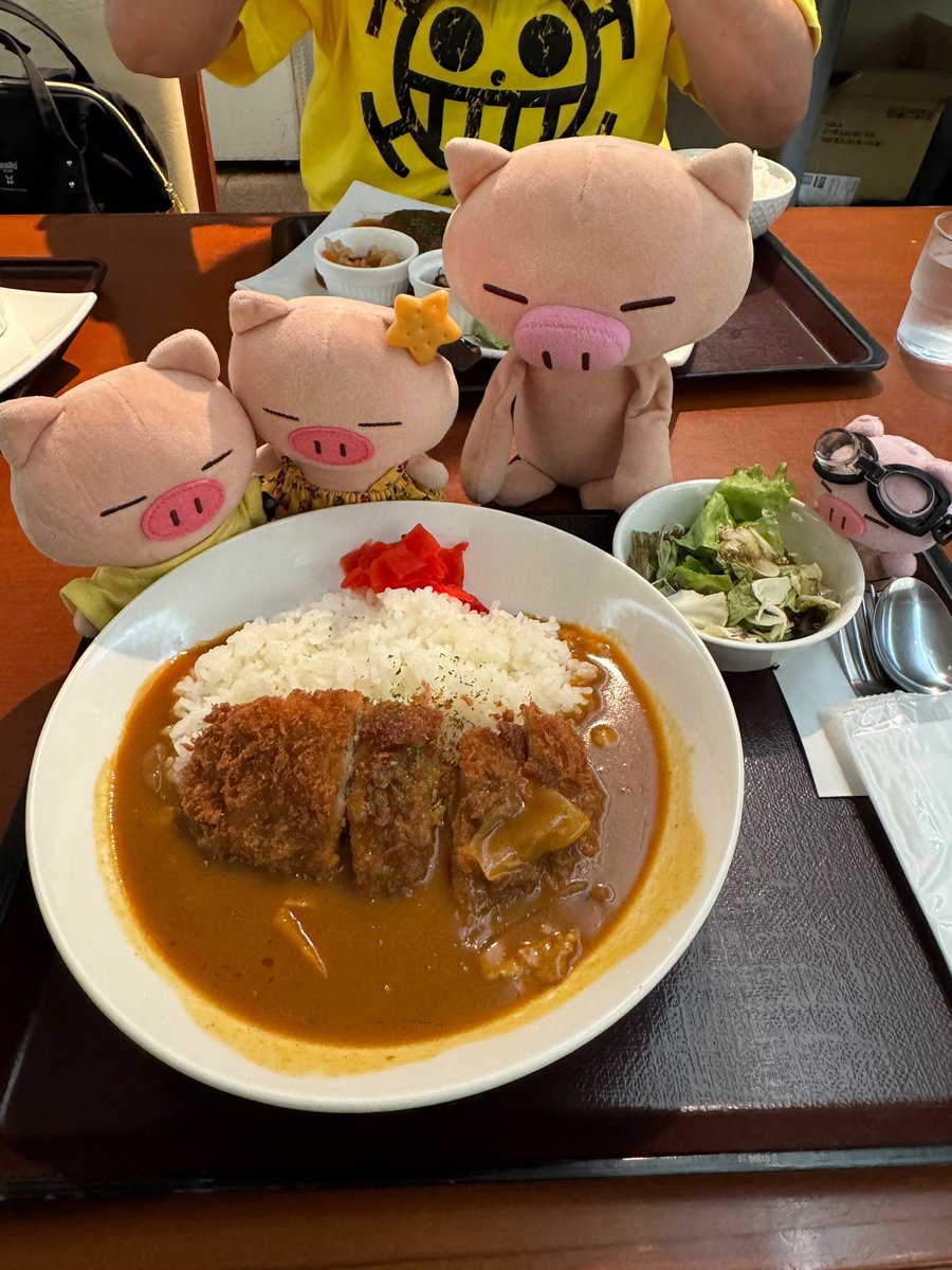 lisakiryuu's tweet photo. ランチ 🐽🐽🐽🐽

#ぶたた https://t.co/ErfwjY43Cu
