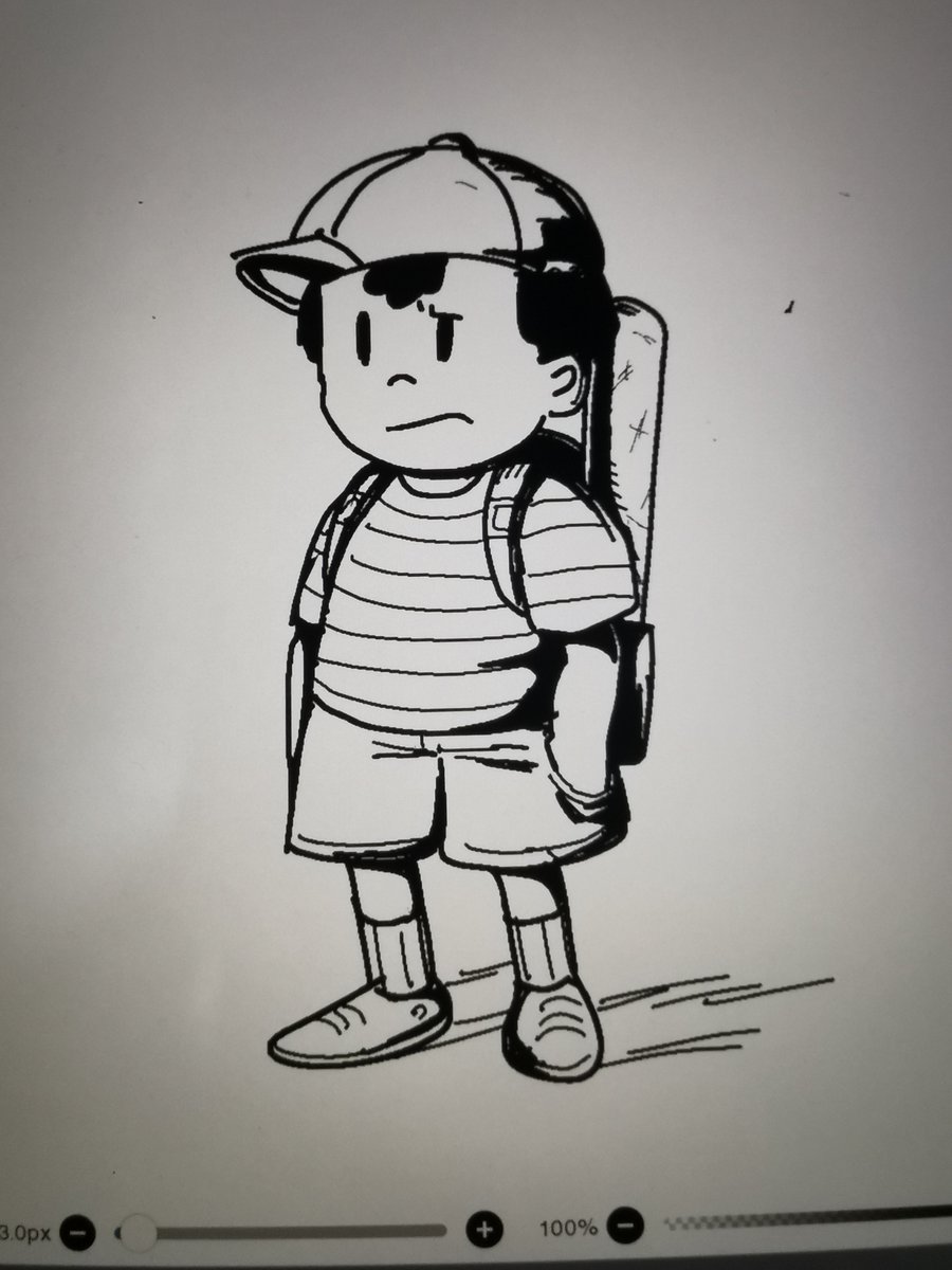 albynasaurus's tweet photo. Bootleg Ninten

#mother2 #earthbound #ness https://t.co/bAyVxq1LFL