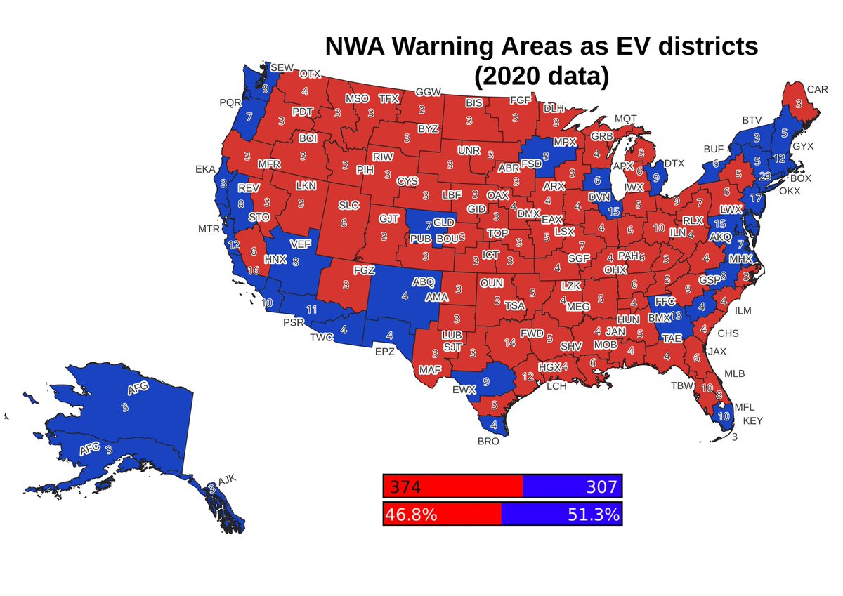 Jdjdndhdkdbidmd's tweet photo. Tadaaa (681 EVs, because at least 1 + 2 for senators) 
Seems very GOP-biased. I could do 2024 if y'all want. https://t.co/jaIcWaAJjR