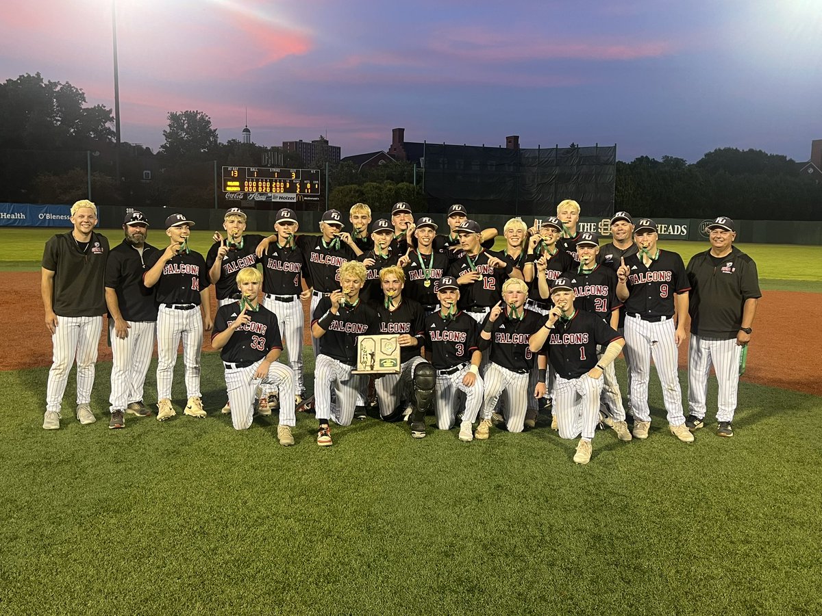 AthleticsFuhs's tweet photo. Falcons win! Falcons win! Falcons win! Falcons win!

For the first time since 1986, and only the 3rd time in school history, the Fairfield Union Falcons are going to State!!

Final
FU - 5 8 1
E - 2 11 0 https://t.co/Csvic2qIx6