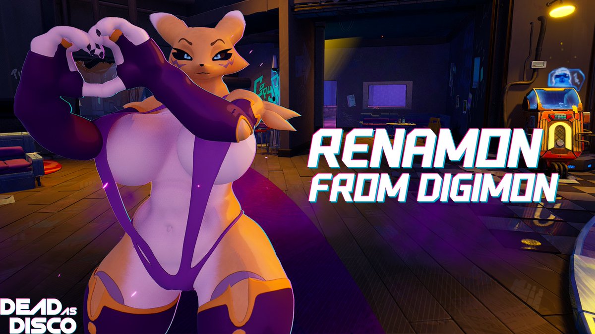 DiegoTheWolf18's tweet photo. COMM 
The Renamon Type B mod for Dead as Disco is now available!
Model by @DogZeela 

https://t.co/Sm4yG3tmgO https://t.co/PkQgwvC95l