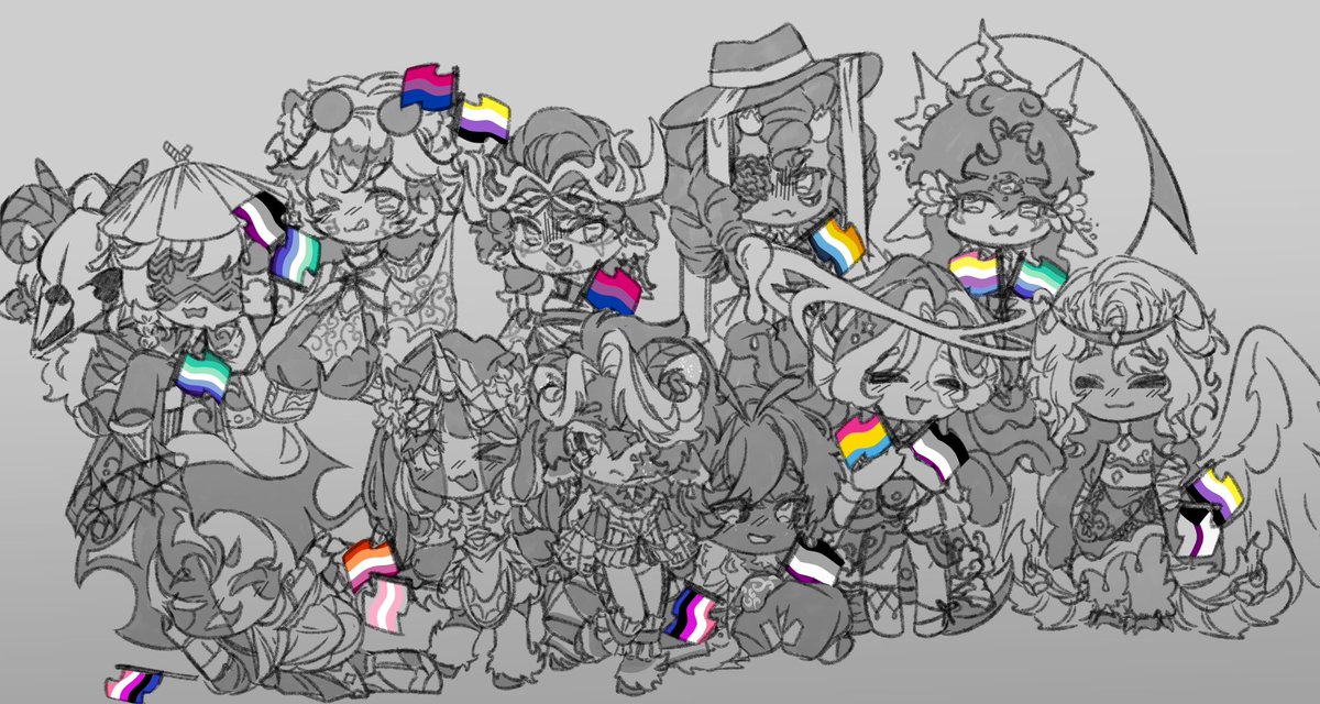 celestiumsigna's tweet photo. ๑ ˚‧ Feliz mês do orgulho! 🌀✨
Celebramos todas as identidades, orientações e histórias que tornam nossa comunidade única! ◞ https://t.co/RXYsIZMZE1