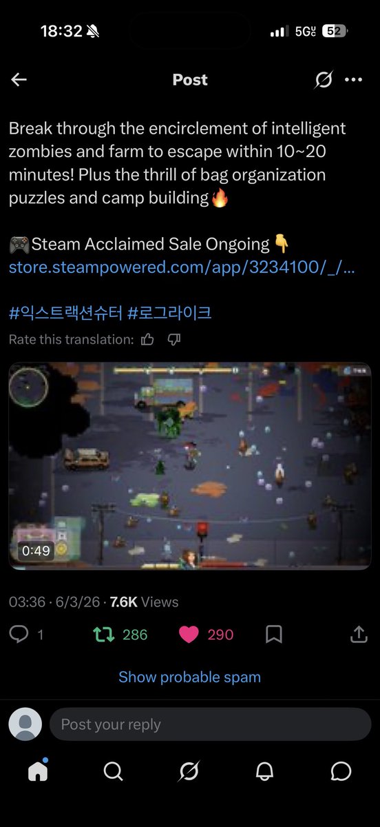 OryanSundberg's tweet photo. @SteamGamesPC https://t.co/Iy6O1FlQh6