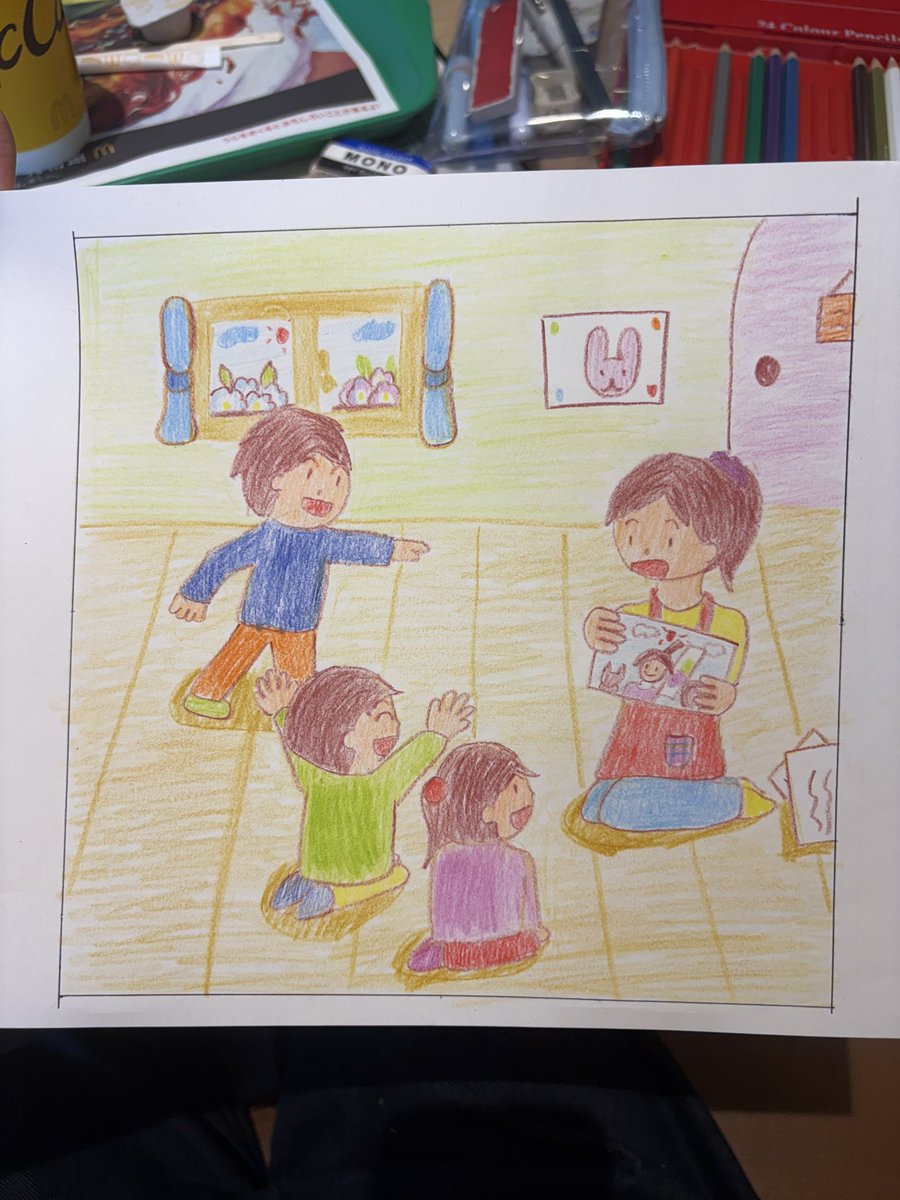 hyuga819's tweet photo. はい🫨
#保育士試験 #造形 https://t.co/FJ2wsEy6LW