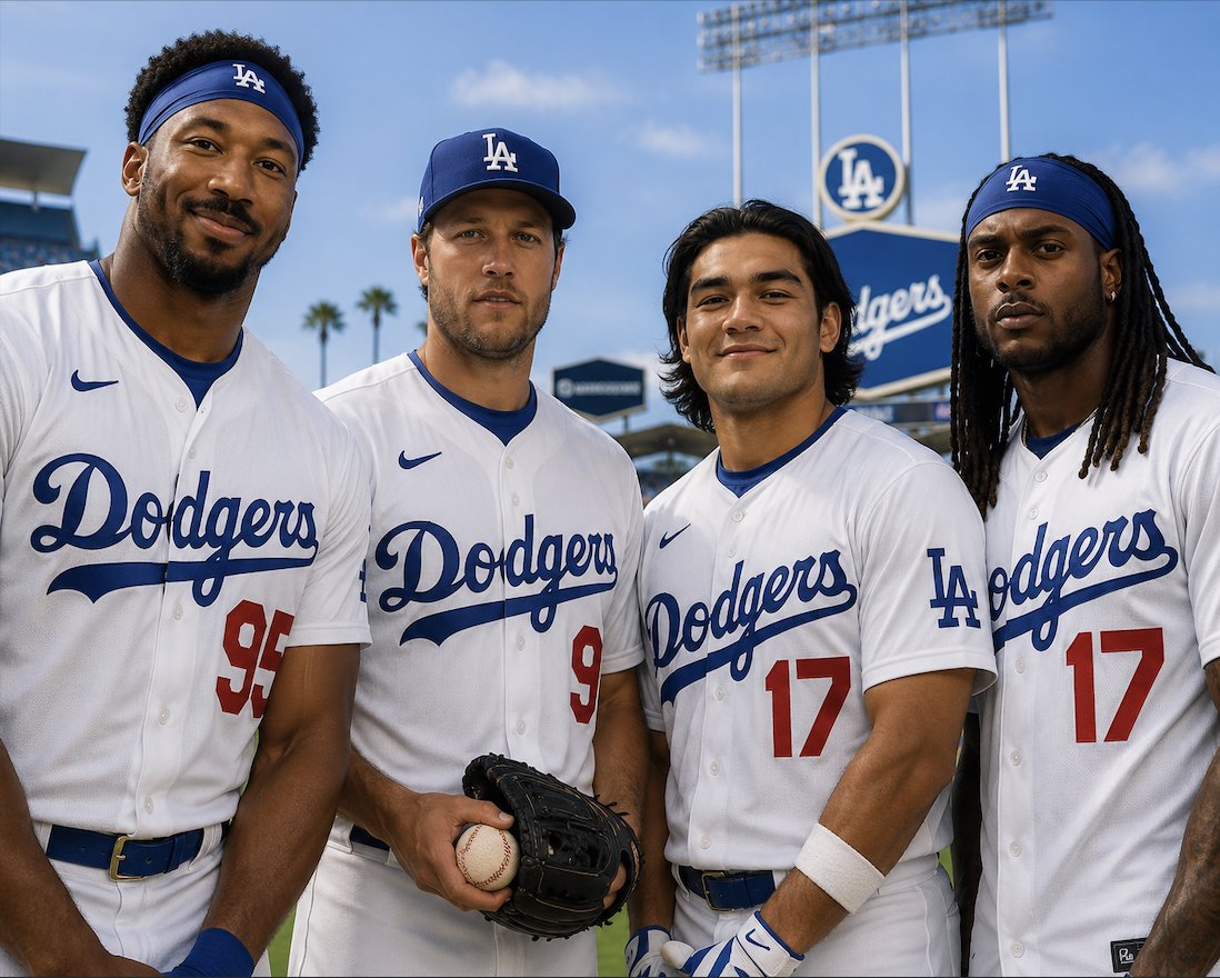 NFL_DovKleiman's tweet photo. Historic: The 2026 Rams are now the first team in NFL history to have a roster with the most recent NFL MVP and most recent Defensive Player of the Year.

The Rams are now the Dodgers of the NFL. https://t.co/JkIeEUPyxn