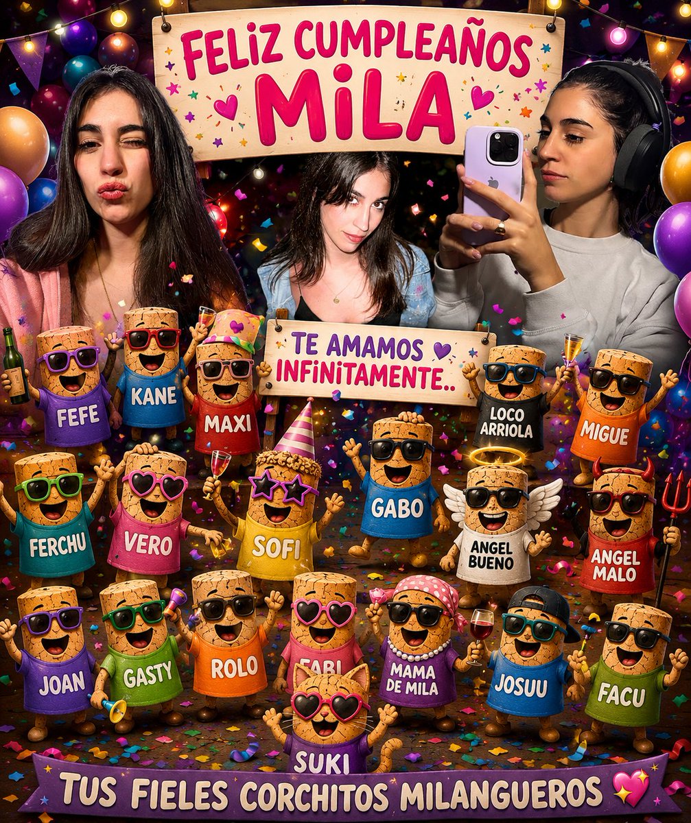 Maxii3965011641's tweet photo. Feliz cumple a la mejor de todas 🎊🎊🎈🎁❤️🥹 @Milaferraroo https://t.co/cW8jN4VzsZ