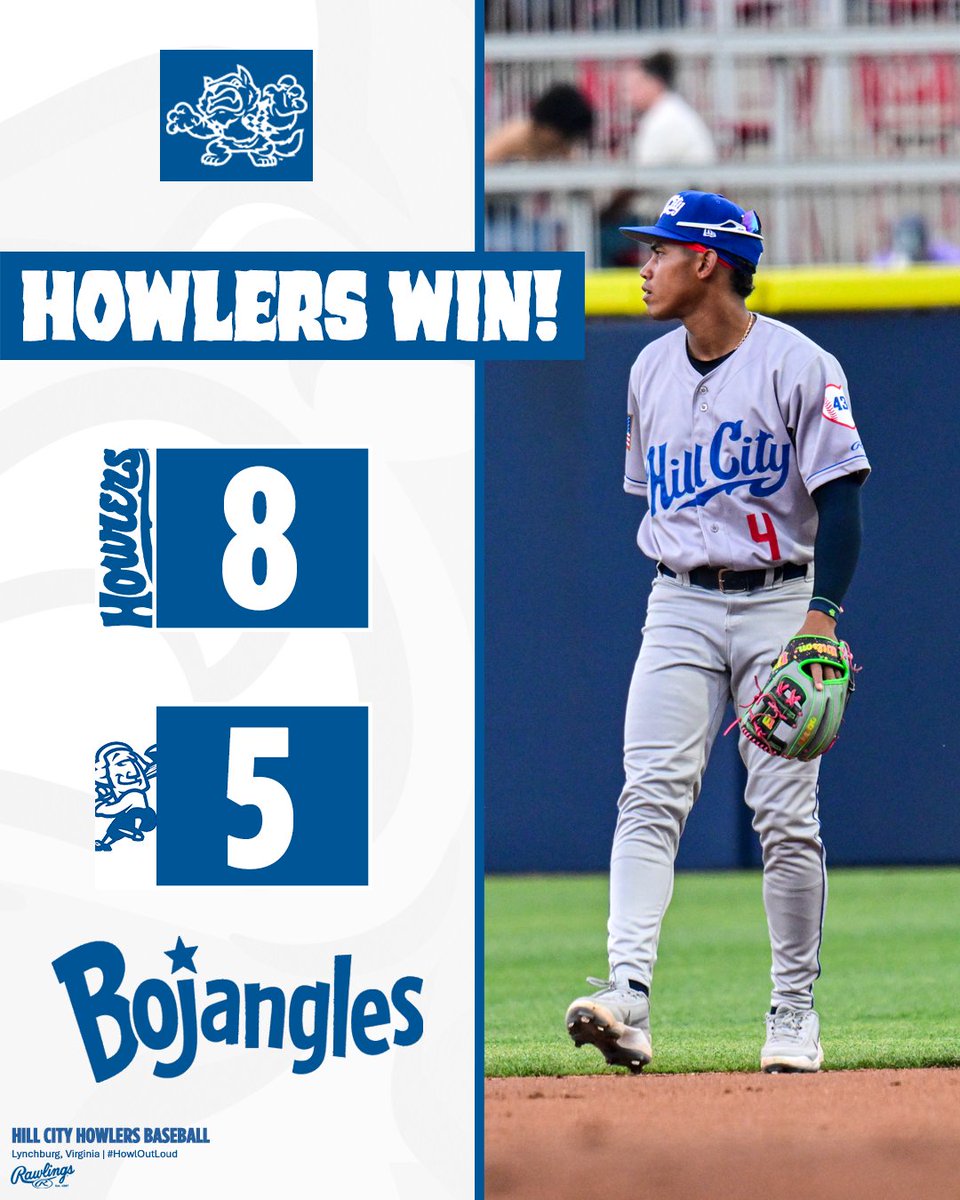 HCHowlers's tweet photo. Dub in Fredericksburg 🙌

#HowlOutLoud🐺 #434IsForBaseballLovers❤️ #MiLB⚾️ https://t.co/YwhyInlM5V