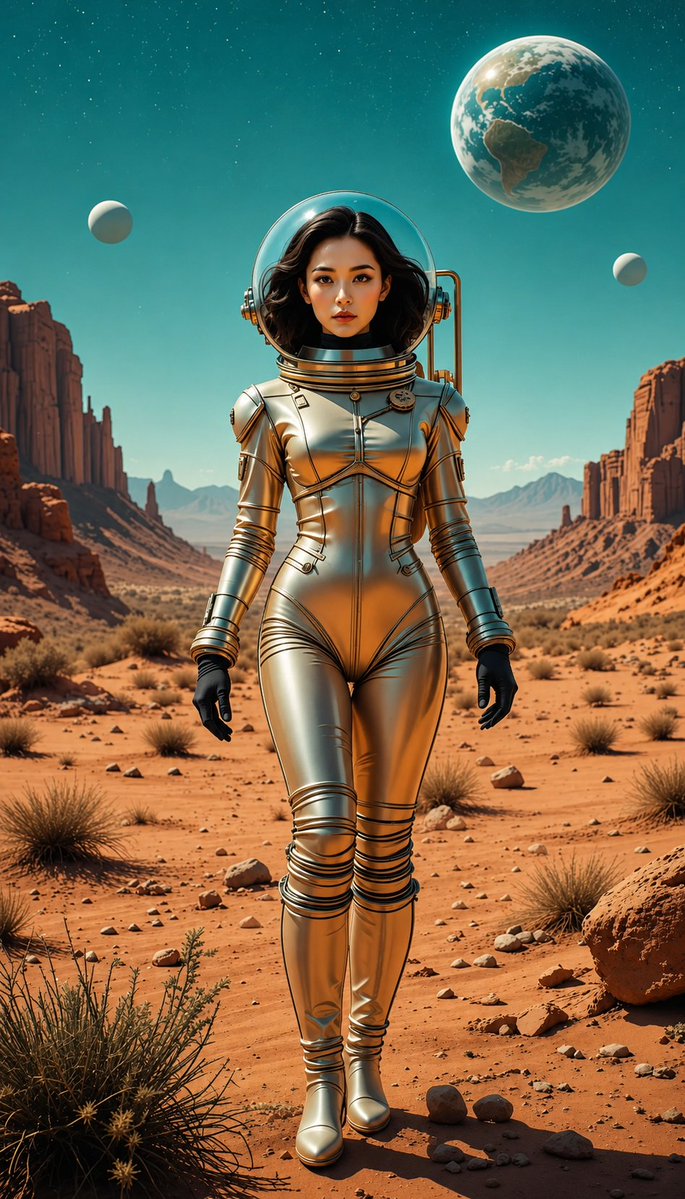 HeraldoJacques1's tweet photo. Space Girl (Garota Espacial)

Art: Heraldo Jacques

#Woman #Mulher #Asiatica #Asian #Japanese #Japonesa #Spacegirl #GarotaEspacial #Space #AI #IA #IAArt #AIArt https://t.co/YjLyQMEToR
