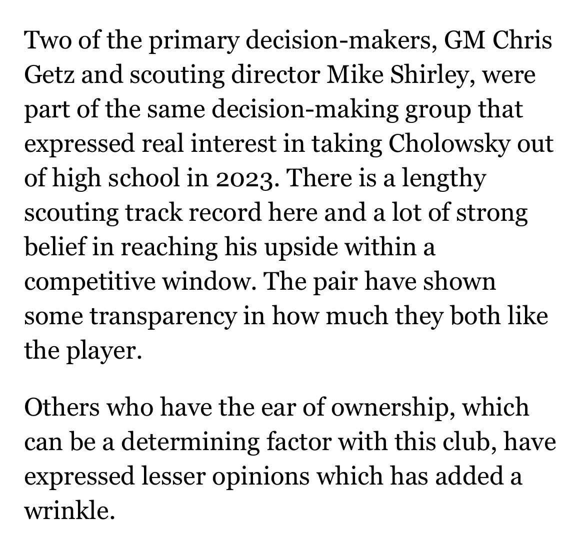 JamesFox917's tweet photo. This is very interesting from @TaylorBlakeWard. Has Tony La Russa entered the chat? #WhiteSox https://t.co/AB60SAwKSU