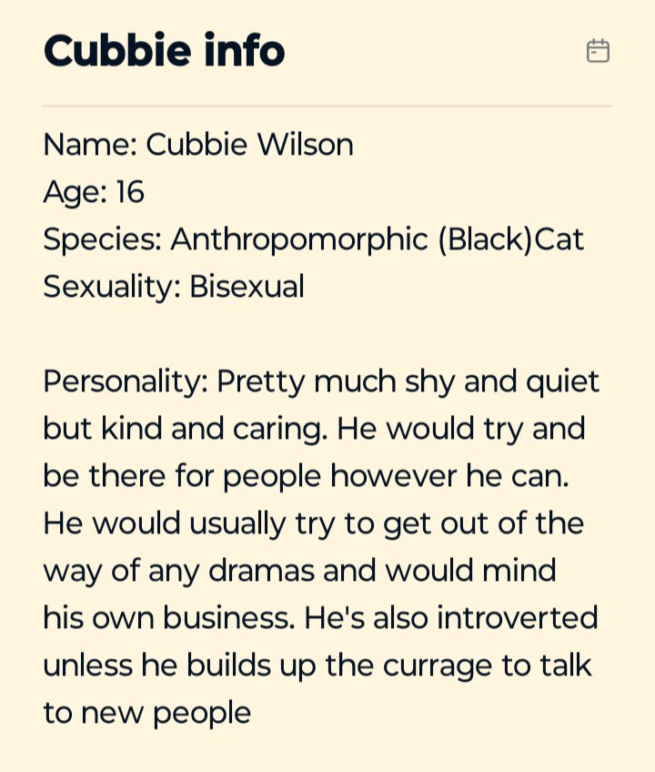 KittySharpener's tweet photo. Some facts about my Cubbie https://t.co/nRgJ9g34of