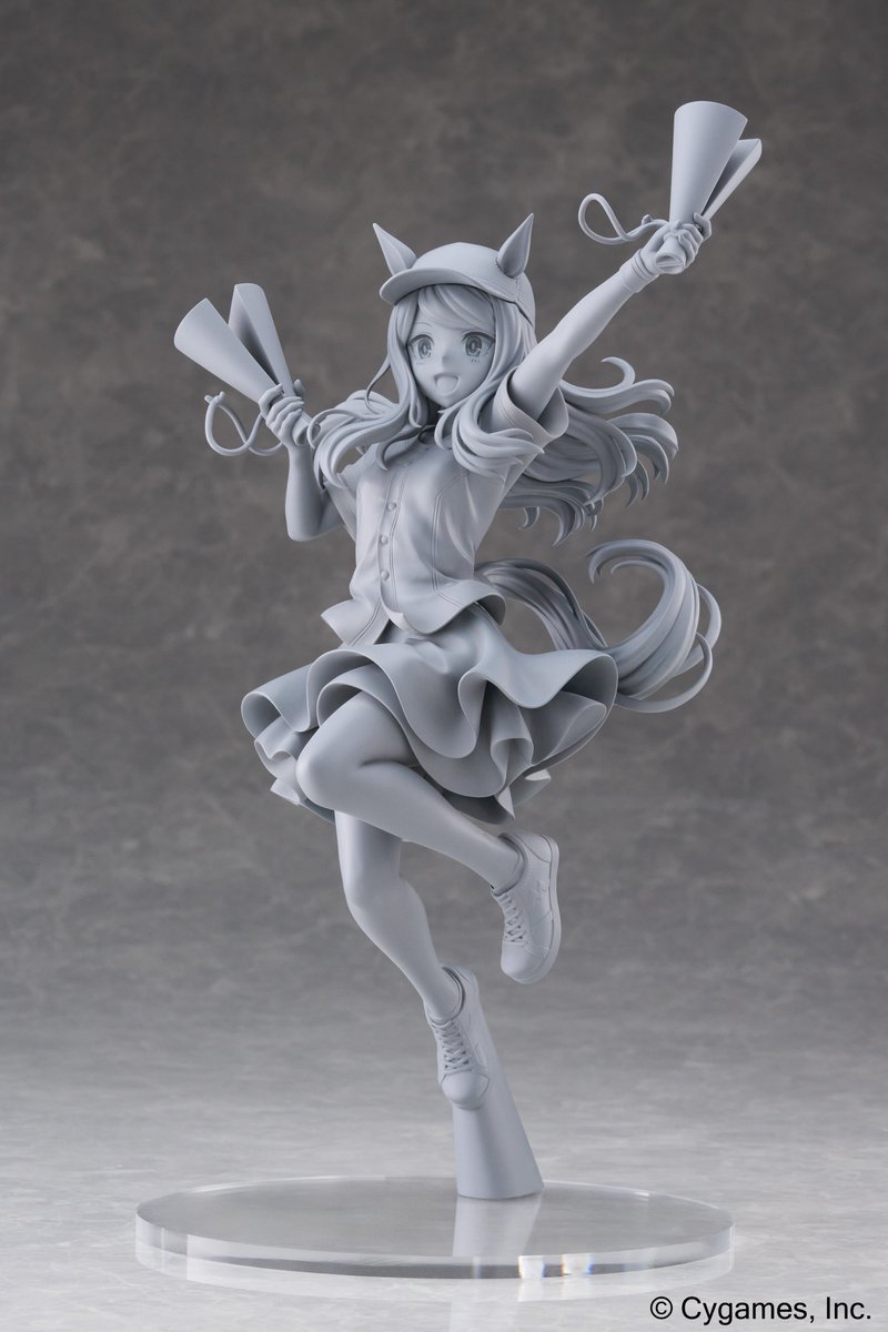Claynel_news's tweet photo. ＼　企画進行中！　／ 

「#ウマ娘 プリティーダービー」より
『メジロマックイーン [かっとばせー！ですわ！？]Ver.』
 スケールフィギュア化決定！ 

🌟開発中の原型写真を初公開🌟

6月6日(土)～7日(日)の #グッドスマイルフェス にて展示予定！
是非ご覧ください✨🥕

@Claynel_newsをフォローして
続報をお待ちください👀✨！