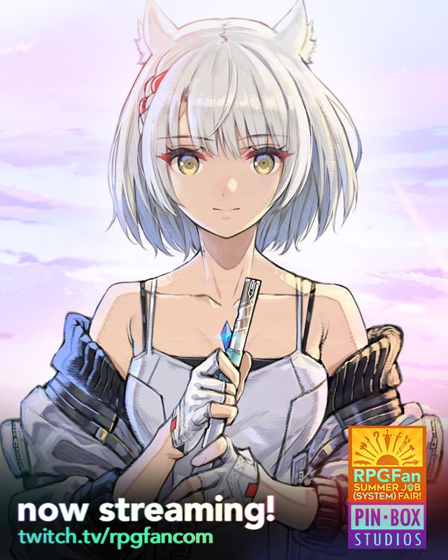 rpgfancom's tweet photo. We're LIVE trading jackets &amp; jobs in Xenoblade 3 on Twitch. 🧥 ⚔️ 🥼 We're in one of TWO secret cities!  I LOVE a good secret city trope!

Watch ►► https://t.co/n8aiRAPcK4 https://t.co/jGBkbexJpJ