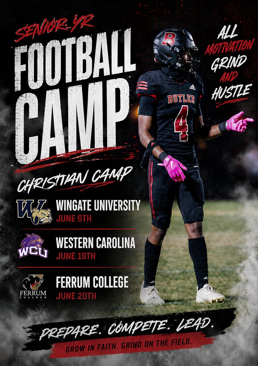 unochosen_'s tweet photo. Time to put more work, Catch me in Action starting this weekend ready to compete and take what for grabs June is set let's go coaches see yall soon! @CatawbaFootball @CoachVellucci @WingateFb @CoachUlassin @WCU @CoachCale_WCU  @FerrumFootball @CoachJeffGerzog https://t.co/WwARop1PyL