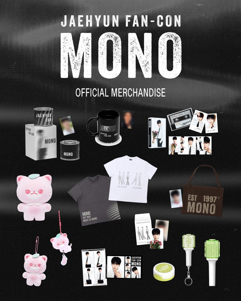 smtown_andstore's tweet photo. JAEHYUN FAN-CON TOUR <Mono> in SEOUL
OFFICIAL MD SALES NOTICE

🖤MONO부터 정복현까지🍑
놓칠 수 없는 MD들을 지금 바로 만나보세요!

▶Online Pre-Orders
    : 2026. 6. 5 (FRI) 15:00 ~ 2026. 6. 11 (THU) 23:59 (KST)

📍Berriz X SMTOWN &STORE (@berrizshop)
🔗https://t.co/AIJbRejyan

📍SMTOWN &STORE 
🔗https://t.co/NaS7tFc2Co

▶On-site Pick up
    : 2026. 6. 5 (FRI) 15:00 ~ 2026. 6. 7 (SUN) 23:59 (KST)

📍Berriz X SMTOWN &STORE (@berrizshop)
🔗https://t.co/VyrL163AgP

#JAEHYUN #재현 #JAEHYUN_MONO
#SMTOWNandSTORE #andSTORE 
#에스엠타운앤드스토어 #앤드스토어 #AllaboutYourCeleb