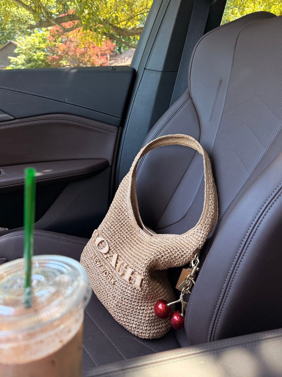 favscorpioooo's tweet photo. the perfect bag for summer ! definitely using this as an everyday bag &amp; a pool bag for my wallet and sunscreens! 🌞🍒🍒 https://t.co/OOhrHqi8Ok