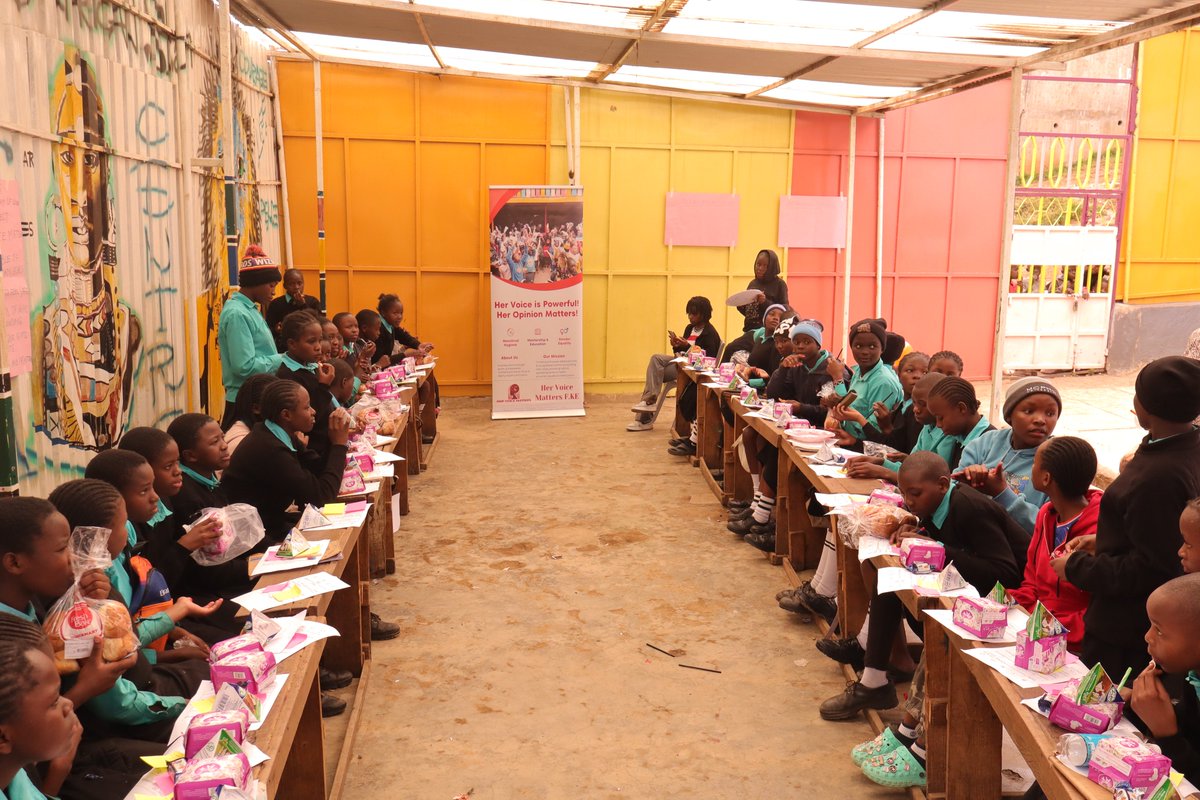 HVMKenya's tweet photo. Almost a week later &amp; we're still reflecting on the joy &amp; the conversations from our #menstrualhygieneday celebration in Kibra.
Through games, mentorship &amp; honest dialogue, girls were reminded that periods are normal, dignity matters &amp; their voices matters.

#PeriodFriendlyWorld https://t.co/H56t0hHion