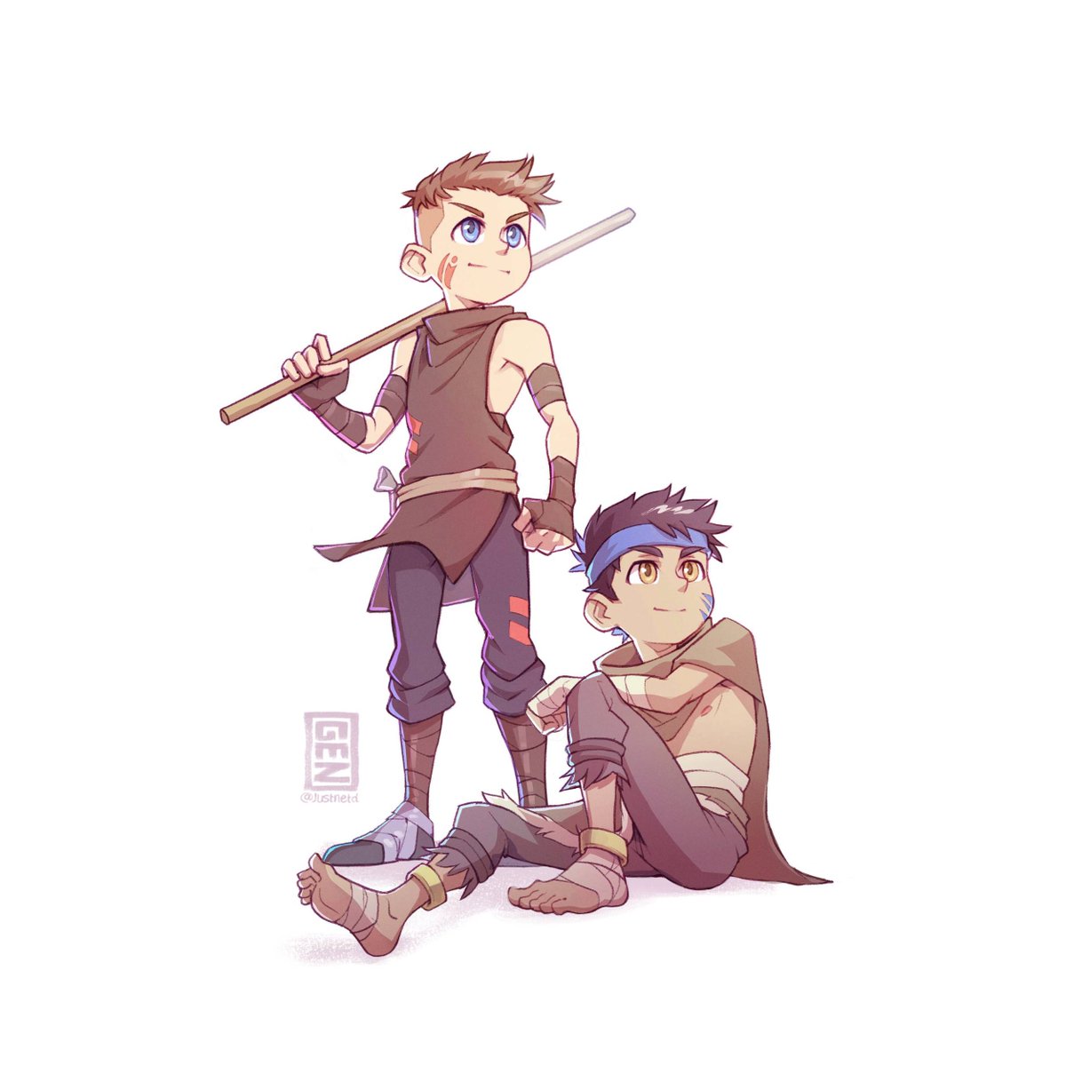 justnetd's tweet photo. 🧡old  art trade💙 https://t.co/5YnvXRsKTH