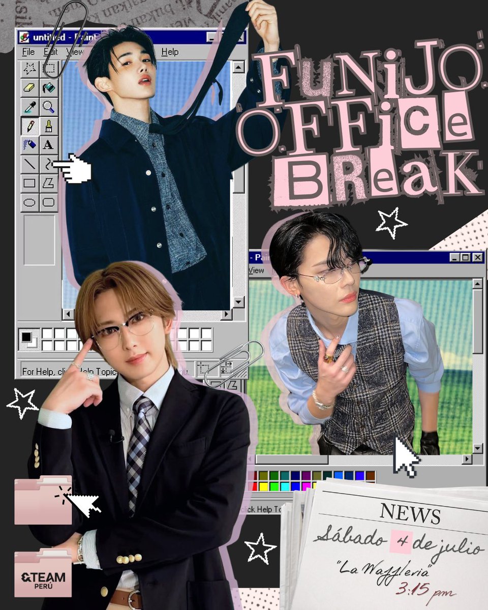 andTEAMPeru's tweet photo. ☕📋 𝗙𝗨𝗡𝗜𝗝𝗢 𝗢𝗙𝗙𝗜𝗖𝗘 𝗕𝗥𝗘𝗔𝗞 📋☕

¡Hola, LUNÉ! 🖤
Los invitamos a celebrar los cumpleaños de Fuma, Nicholas y Jo

🗓️ Sábado 04 de julio
📍 La Wafflería – Jesús María
⏳ 3:15 a 5:20 PM

✨ Las primeras 10 personas participarán en el sorteo de merch original.
(+) https://t.co/ZevSMSp47M