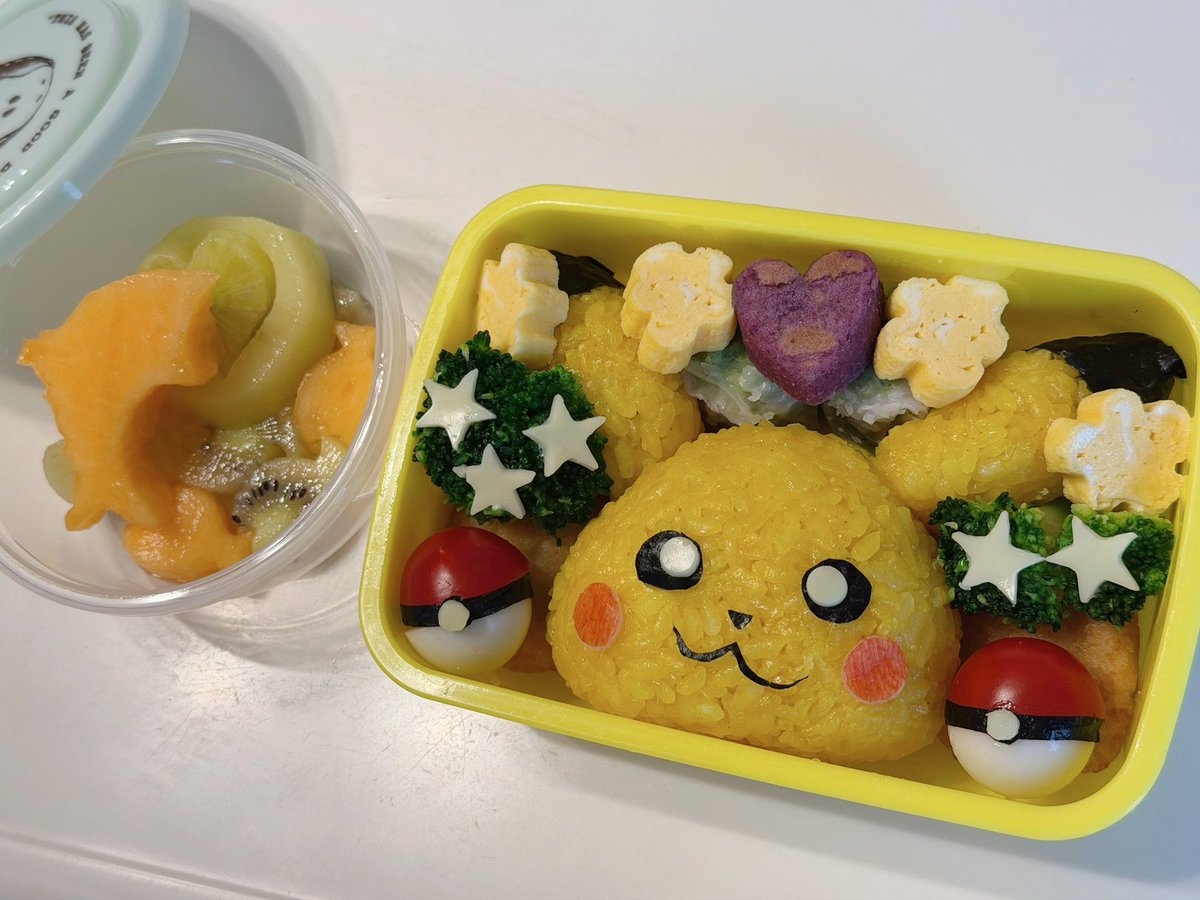 bottlenose429's tweet photo. 月に一度のお弁当day🍙

喜んでくれるかなー🌟

しかし5月のお弁当が先週、
6月のお弁当が今週で、
毎日お弁当作ってるお母さんすごいなと思いました🥹 https://t.co/7kEOakx2Oz