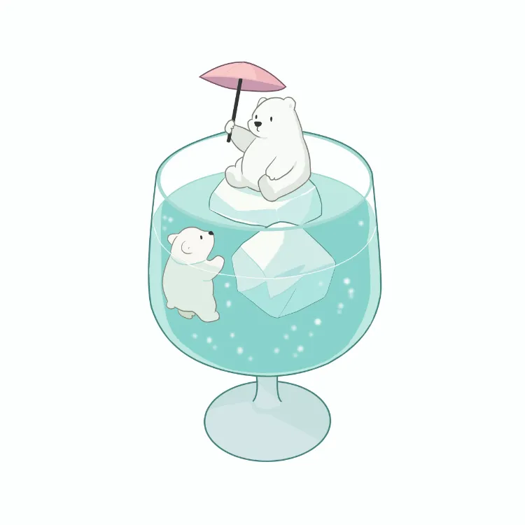 NeroDevX's tweet photo. Small world  

The world is getting smaller for some, soon it will fit into a glass.  

#art #artwork #drawing #illustration #digital #polarbears #environment #cute #SkyArt #SciArt #climate #winter https://t.co/o5293yKJSU