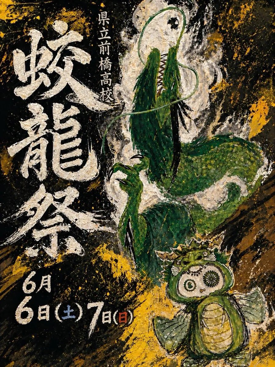 かなた(と恵深)が通う鷹ノ咲高校のモデルとなった高崎高校🧡🩷 6/6(土