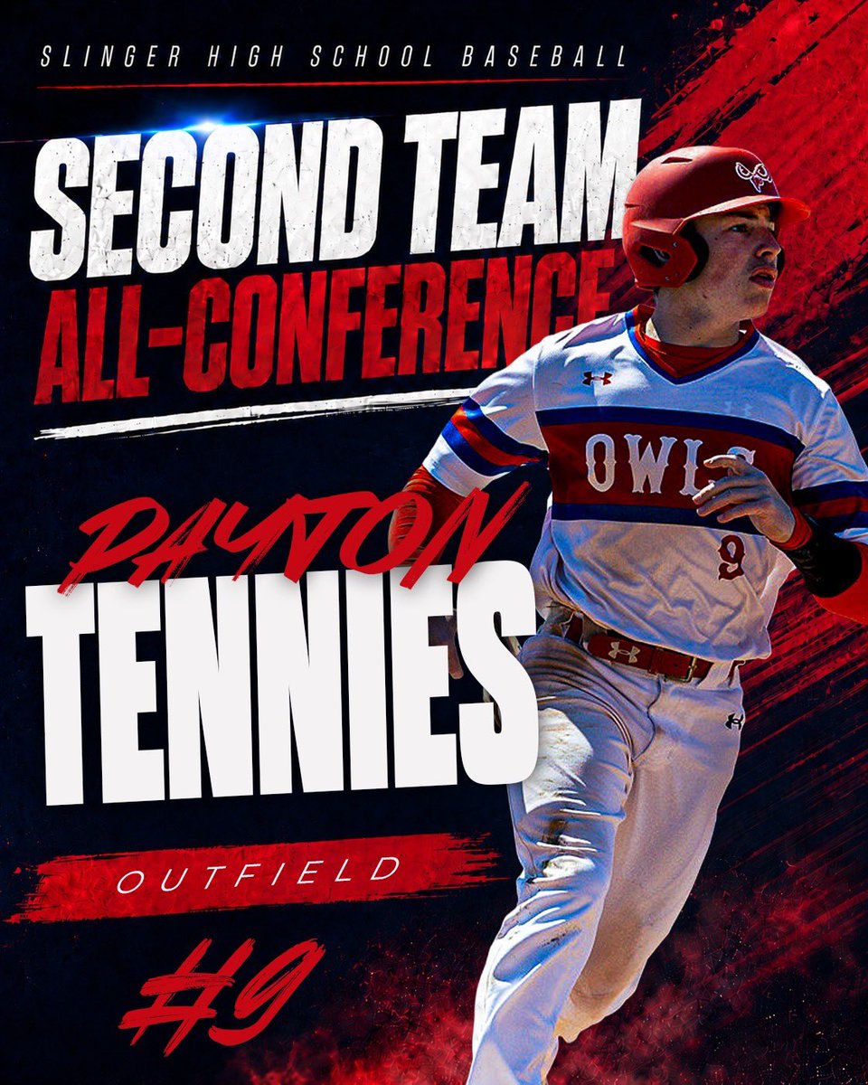 SlingerBaseball's tweet photo. All Conference Birds, PT. 2 👀

Second Team All-North Shore:

Payton Tennies - .353/.495/.494 | 30 H | 7 2B | 1 3B | 1 HR | 37 R | 31 SB https://t.co/mhfPN9MvNz
