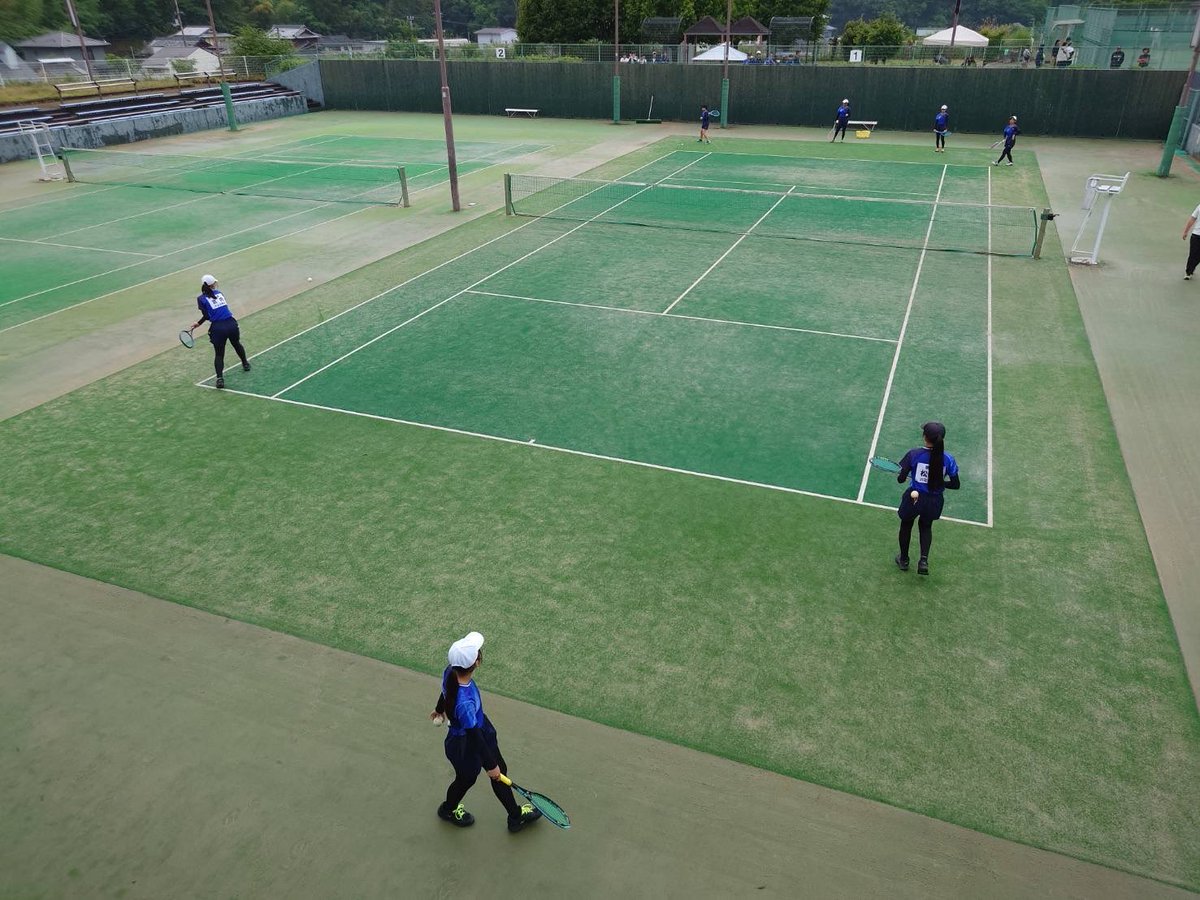 cosmos_tv's tweet photo. ＼中学総体2026／三日目
#ソフトテニス　男女団体

11：45頃開始予定です！ https://t.co/q2VsD0GVjo