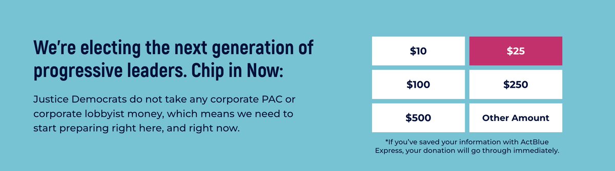 mjolk8's tweet photo. @daniela__127 why do you people purposfully refuse to understand basic sentences she said CORPORATE pac money. Justice Democrats is just grassroots donations. https://t.co/Li70ATLxev