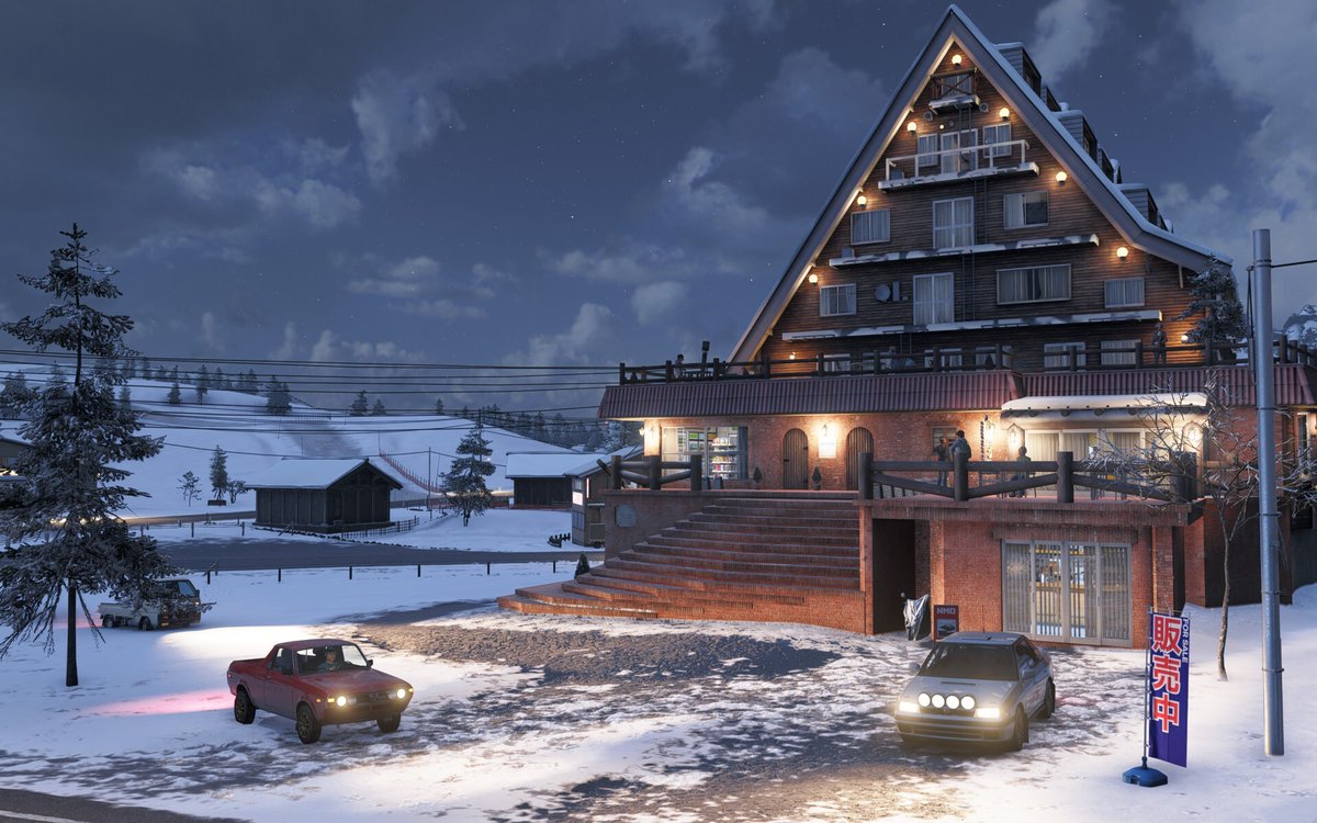 denfaminicogame's tweet photo. 『Forza horizon 6』に白雪舞う“冬”が到来。見渡す限りの銀世界へと移ろい、富士山や名所が美しき冬の装いに
https://t.co/bdmwq9qYuq

秋から季節は巡り、SNSでも「冬になってた！」「マップが真っ白」「冬いいね」と雪景色の訪れに心躍らせる声が寄せられた。白銀の絶景を、愛車とともに駆け抜けよう https://t.co/hncbdWlpba