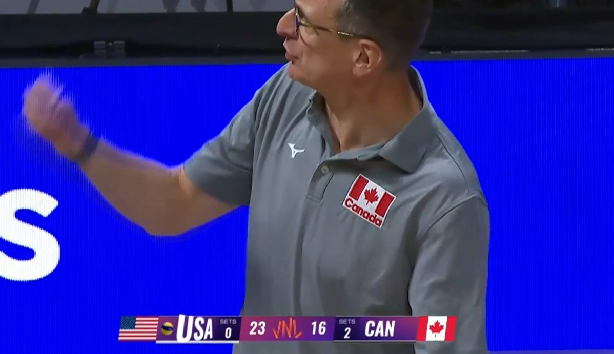 gibbybaris's tweet photo. 🇨🇦 Kanada'nın maç sonu geri dönüşü

🏐 16-23 👉 30-28 https://t.co/lOjgpEH03h