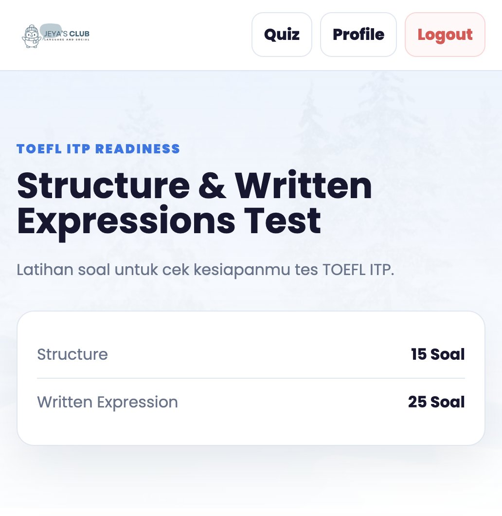 sourvive's tweet photo. Aku bikin test mock up gratis untuk TOEFL bagian structure & written expressions 🪧✨

Harapannya tes ini bisa jadi salah satu tolok ukur kesiapan TOEFL kalian. Di akhir nanti kalian bakal dapet rekomendasi udah boleh TOEFL atau belum.

Oiya ada kunci jawaban dan pembahasannya juga buat bahan belajar!

Coba teriak dulu kalo udah siap aku spill linknya!
