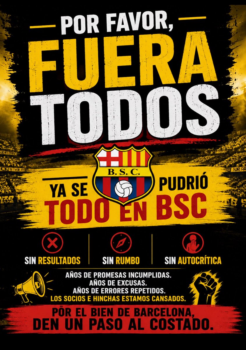 DanT2do's tweet photo. NO PELEAN EN LA CANCHA y se pelean en los pasillos de nuestro ESTADIO, Nuestra cancha y nuestras instalaciones se respetan. 
El silencio del directivo agredido demuestra lo poco q están preparados para defender al BARCELONA SC. https://t.co/Y6Yy6fLKo6