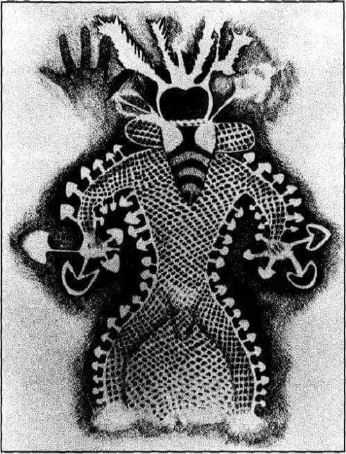 PrinceVogel's tweet photo. People think pictures like this demonstrate that ancient man was enjoying mushrooms frequently but as a matter of fact that was just what perception was like back then. If you've ever seen a friend become their true selves you know what I'm talking about https://t.co/zPHYYcq8Sx