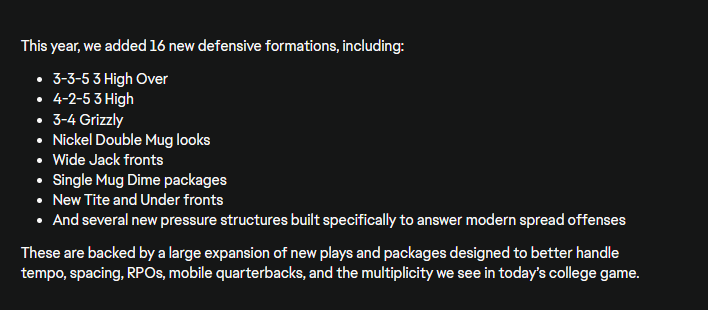 MaddenAirRaid's tweet photo. Probably my 3 favorite new features: Plaster logic, new coverage checks, and the new defensive formations https://t.co/LSN7iYKQR1