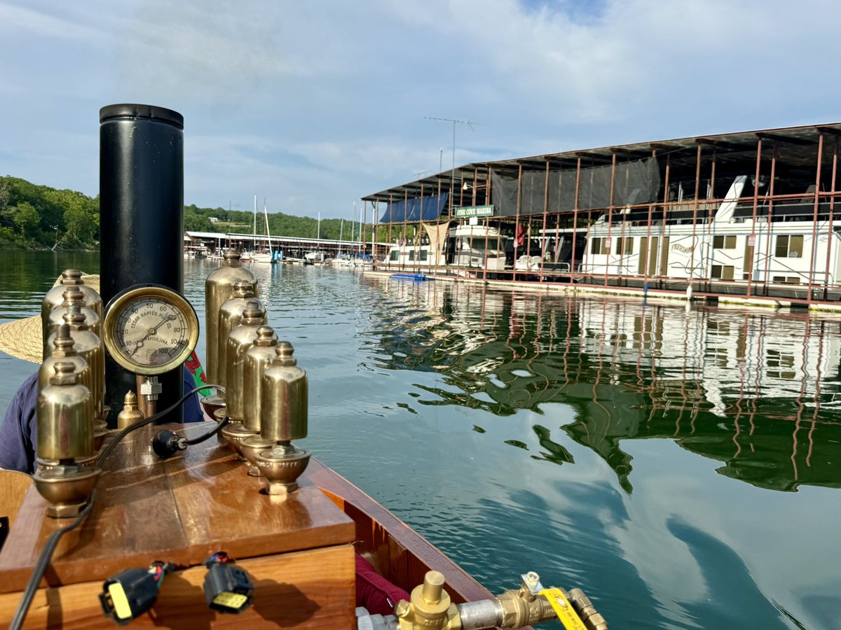 MikeMorganKFOR's tweet photo. The Best of the Rest! First ever steamboat on Tenkiller! 5.29.26 #oklahoma #OklahomaFamily #STEAM https://t.co/qwIayPGfO8
