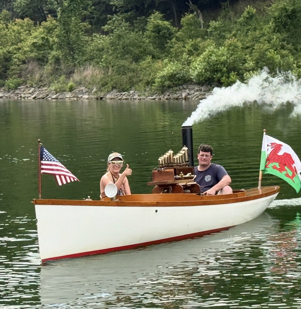 MikeMorganKFOR's tweet photo. The Best of the Rest! First ever steamboat on Tenkiller! 5.29.26 #oklahoma #OklahomaFamily #STEAM https://t.co/qwIayPGfO8