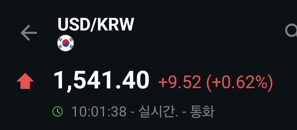 TeslaSeoulBit's tweet photo. 달러 자산을 가지고 있어서 
다행이라고 해야하나...
이러다가 1600원 가는 거 아니에요?😂
#환율 #1600원 https://t.co/qJpKjLo23Y