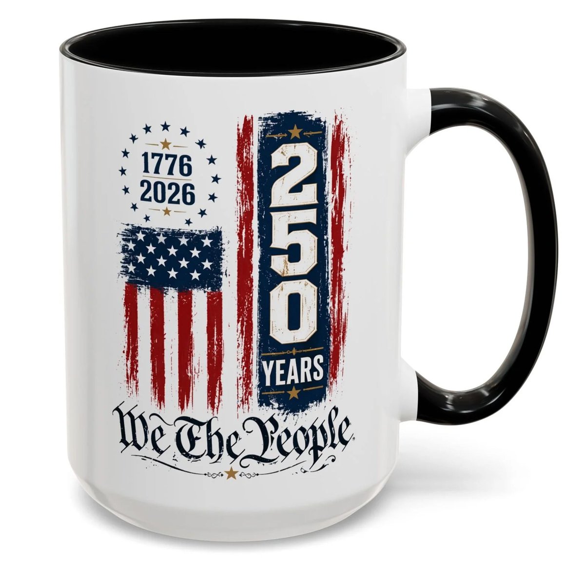 SCREAMINGFREED's tweet photo. Perfect for the 4th. America’s 250th only happens once.  Use code FREEDOM for 10% off.

Celebrate it with this limited edition 15oz mug — the perfect patriotic gift or everyday coffee cup for anyone who loves this country.

Grab yours now before it’s gone