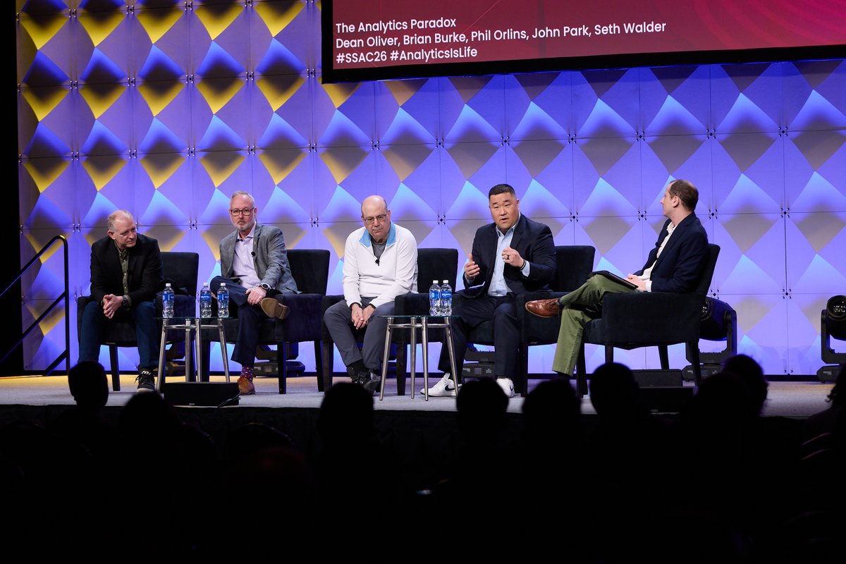 johnpark_52's tweet photo. Earlier this year, I was grateful to be part of this discussion at the MIT Sloan Sports Analytics Conference. Thanks to @SethWalder for moderating a thoughtful conversation and to everyone involved for making it possible.

Recording: https://t.co/HSKyxiRvpQ https://t.co/eAepUAtBAN