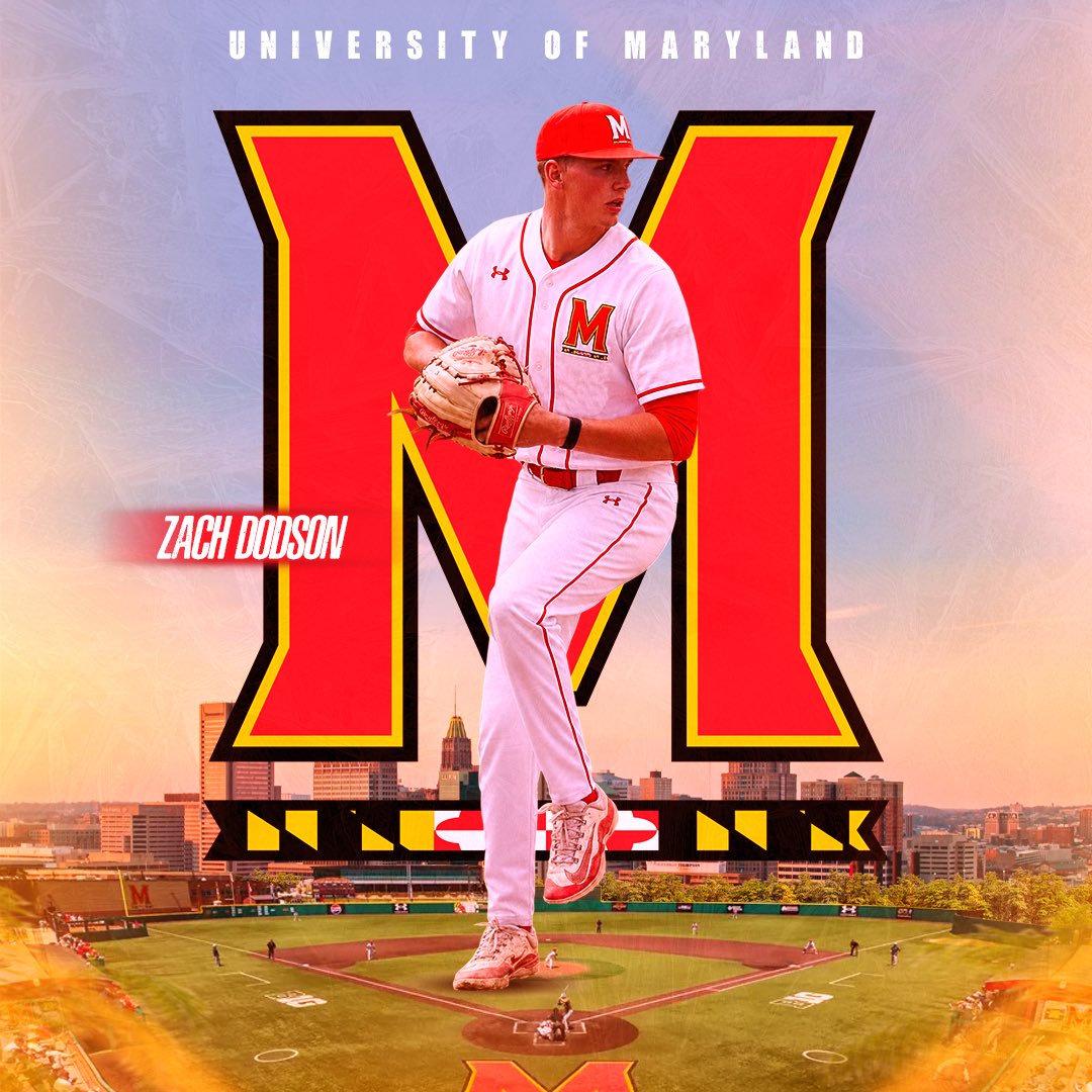 dodsonzach13's tweet photo. I would like to thank frostburg university for an amazing 2 years. The friendships I’ve made with my teammates and coaches will last a lifetime 

I have decided to continue my baseball and academic career at the university of Maryland. Excited to get back on the field! Go Terps! https://t.co/ynEEPRO3LV