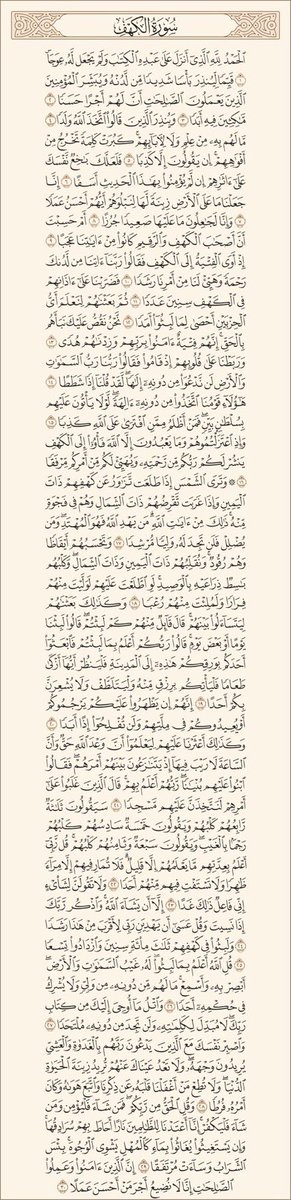 AlkrymKhtmt's tweet photo. #سورةالكهف نور لما بين الجمعتين ..
#يوم_Iلجمعة  #عاجل https://t.co/B67LmAAOz4
