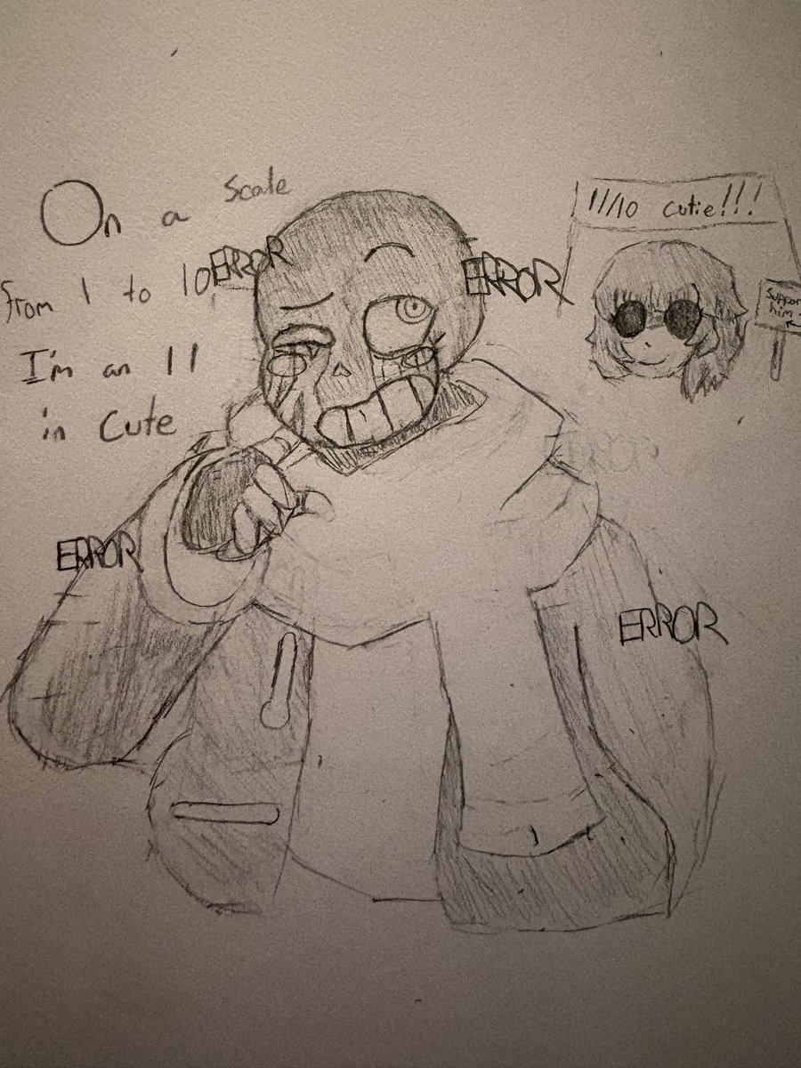 Error_Metal930's tweet photo. His *Core* supporter hehe get it…? 
#Errorsans #CoreFrisk #Undertaleau https://t.co/AMNF6NbxK9