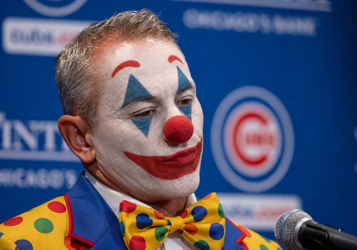 _Cowboy_Town's tweet photo. FIRE JED HOYER  !!!!!!    #Cubs https://t.co/RzUHggyGcl