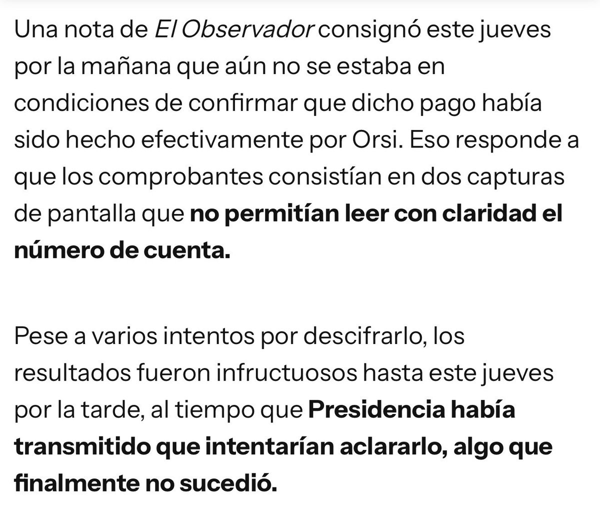 Flor_uy's tweet photo. ¿Ustedes creen que ORSI o su secretario hace una transferencia y pone “saldo vehículo presidente” en un registro de SU PROPIA CUENTA? ¿Hace PAGO A PROVEEDORES? 

Es el Riquelme de los conceptos de pago bancarios hablando en tercera persona de él como “presidente” o todos imaginamos de dónde salió ese pago.