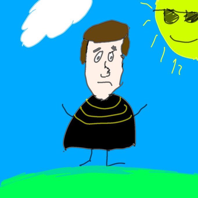 dailypastornick's tweet photo. Kinda looks like he is from peppa pig lmao https://t.co/twcsEZ50Cr