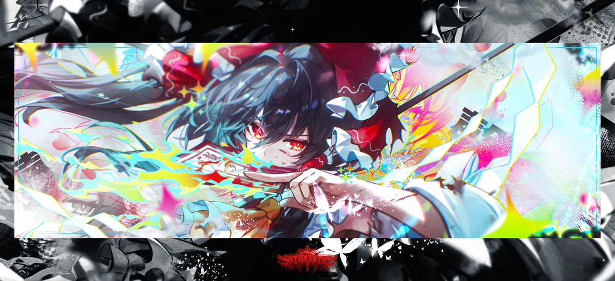 ntrztc's tweet photo. Reimu Header https://t.co/G5rcqRQfFv