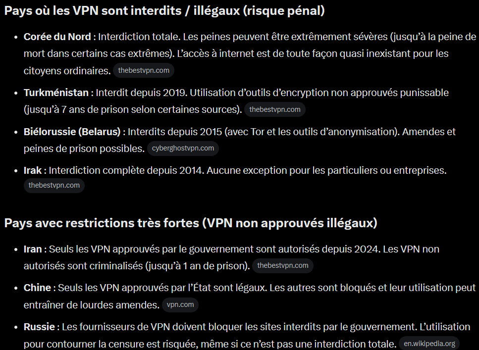 oneboneonchain's tweet photo. Grok: Dans quels pays le VPN est interdit.......

Ça s'en vient au canada avec Carney...Elbows-up les épais !!!!! Vous allez l'avoir votre pays communiste. https://t.co/LtYVGB8djG
